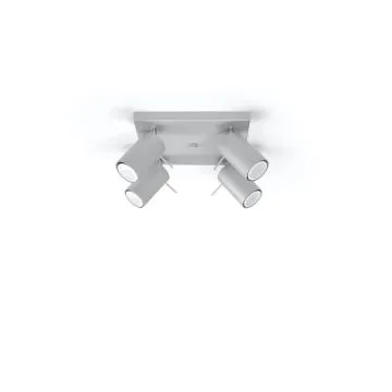 Plafon RING 4 szary