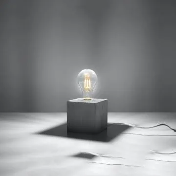 Lampa biurkowa ARIZ betonowa
