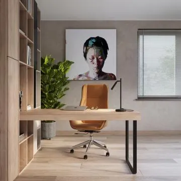 Lampa biurkowa PASTELO czarna