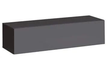 Szafka RTV2 SWITCH 120 szary połysk
