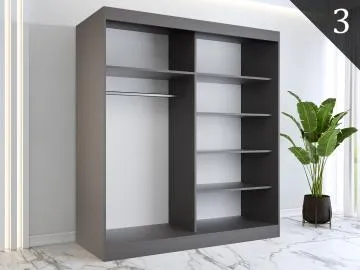 Korpus szafy MODUO COMFORT 180 antracyt
