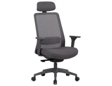 Fotel ergonomiczny Q-718H szary