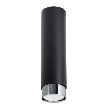 Plafon NERO 22,5 czarny/chrom tuba