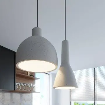 Lampa wisząca EMPOLI betonowa