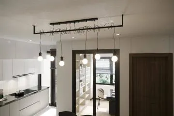 Żyrandol SALAMANCA 4 czarny