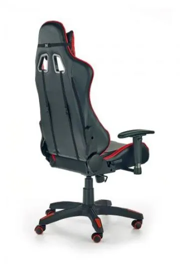 Fotel DEFENDER czarno/czerwony gamingowy