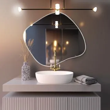 Lustro łazienkowe RUBINO III 90 z oświetleniem LED