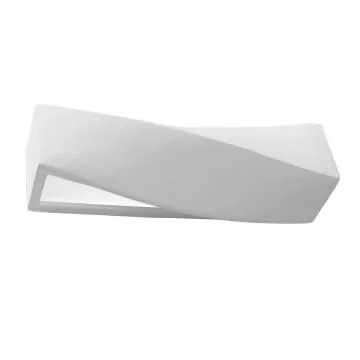 Kinkiet ceramiczny SIGMA biały