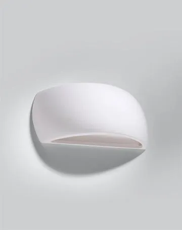 Kinkiet ceramiczny PONTIUS biały