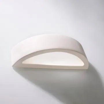 Kinkiet ceramiczny ATENA biały