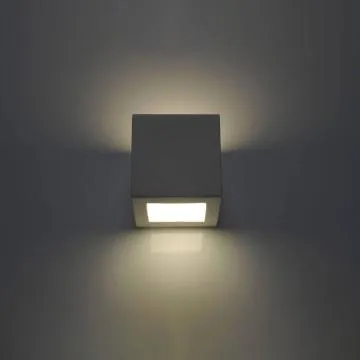 Kinkiet ceramiczny LEO biały