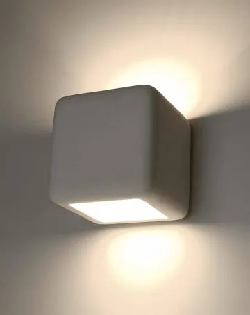 Kinkiet ceramiczny NESTA biały