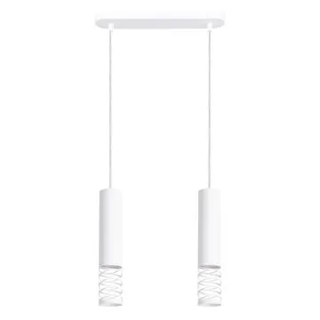 Lampa wisząca LAMI 2 biała