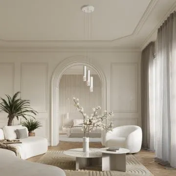 Lampa wisząca LIRO 1 biała