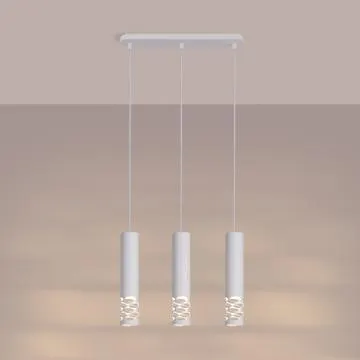 Lampa wisząca LIRO 3L biała 