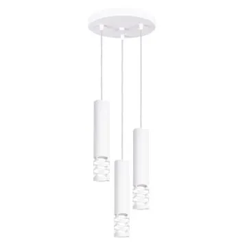 Lampa wisząca LIRO 3P biała