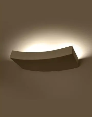Kinkiet ceramiczny HATTOR biały