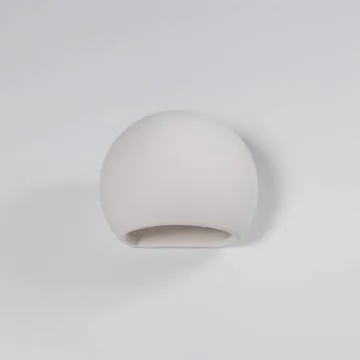 Kinkiet ceramiczny GLOBE biały