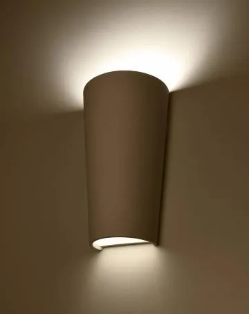 Kinkiet ceramiczny LANA biały
