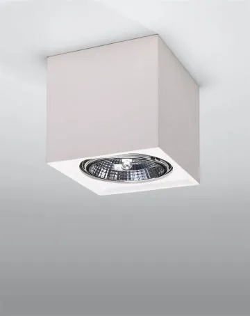 Plafon SEIDA ceramiczny biały