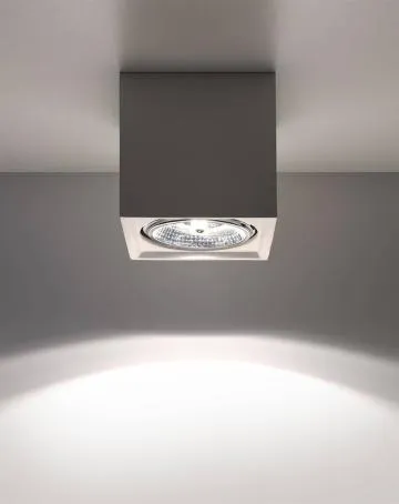 Plafon SEIDA ceramiczny biały