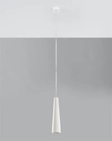 Lampa wisząca ceramiczna ELECTRA biała