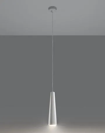 Lampa wisząca ceramiczna ELECTRA biała