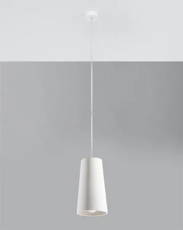 Lampa wisząca ceramiczna GULCAN biała
