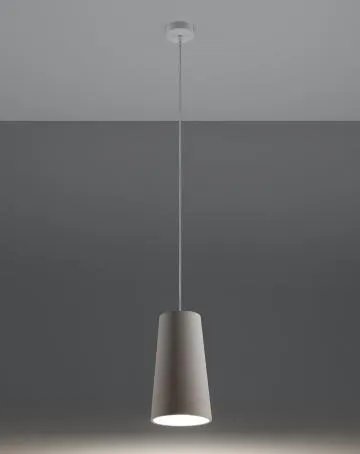 Lampa wisząca ceramiczna GULCAN biała