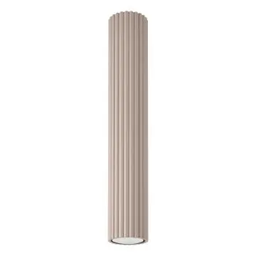 Plafon KARBON 40 taupe ryflowany