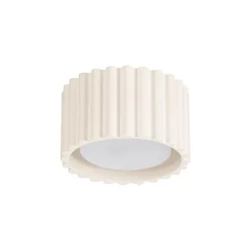 Plafon AURA 1 beżowy GX53 ryflowany