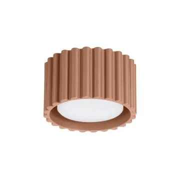 Plafon AURA 1 mocca GX53 ryflowany
