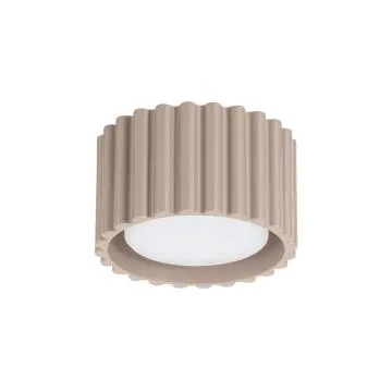 Plafon AURA 1 taupe GX53 ryflowany