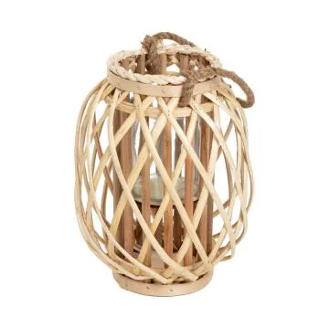 Lampion LAGGE pleciony naturalny 30 cm
