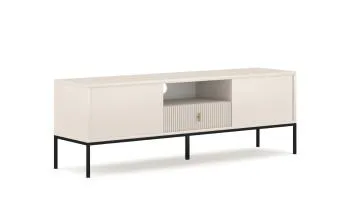 Szafka RTV MAGGIORE 154 kaszmir mat/czarna