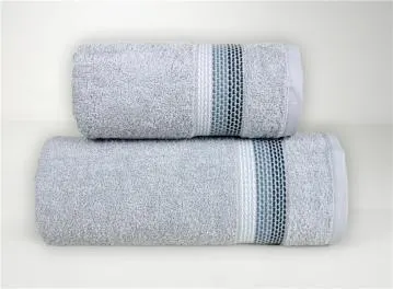 Ręcznik bawełniany Frotex Ombre 50x90 jasnopopielaty
