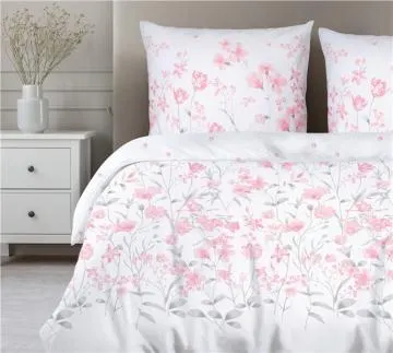 Pościel bawełniana Premium Bielbaw 160x200 Slay różowa