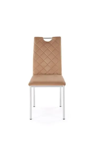 Krzesło tapicerowane K578 VELVET beżowe