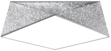 Plafon HEXA 45 cekinowy geometryczny