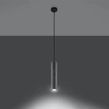 Lampa wisząca LUVO 1 betonowa