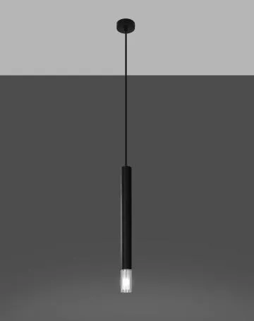 Lampa wisząca WEZYR 1 czarna