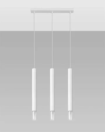 Lampa wisząca WEZYR 3 biała