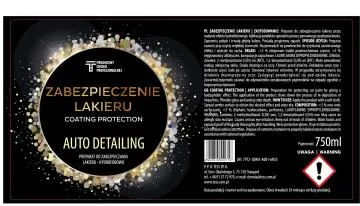 Zabezpieczenie lakieru samochodowego TESS 750ml auto detailing