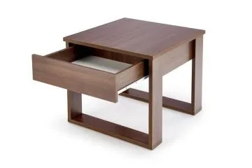 Ława NEA KWADRAT 60x60 ciemny orzech