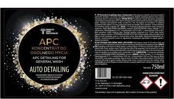 Koncentrat do mycia ogólnego samochodu APC TESS 750ml auto detailing