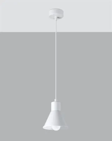Lampa wisząca TALEJA 1 biała