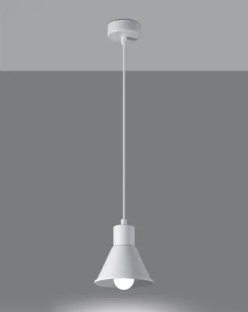 Lampa wisząca TALEJA 1 biała