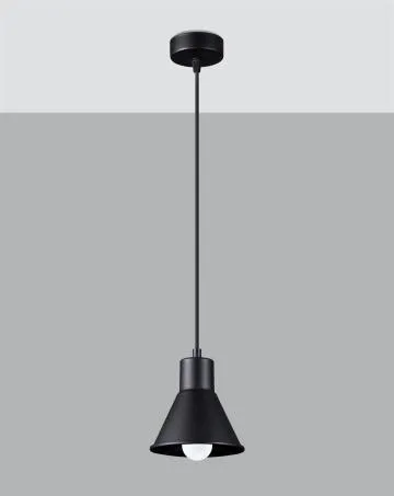 Lampa wisząca TALEJA 1 czarna