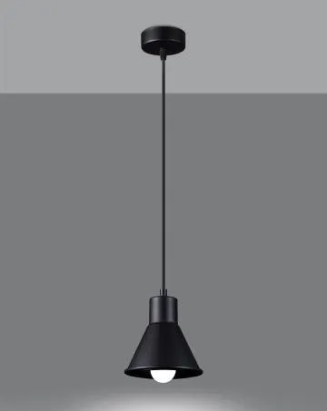 Lampa wisząca TALEJA 1 czarna
