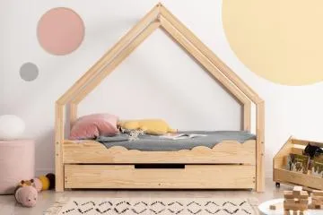 Łóżko dziecięce LOCA D 70x140 sosna